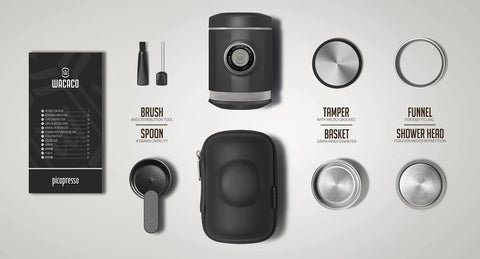 WACACO Picopresso Espresso Machine With Protective Case