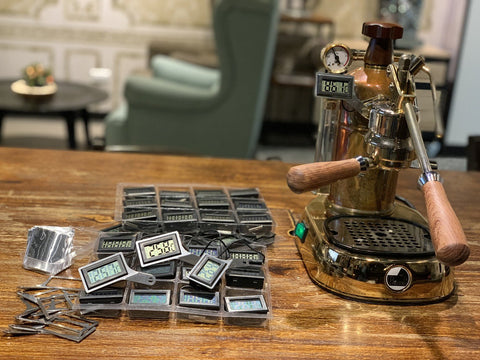 مقياس حرارة سلكي BPLUS من Fol La Pavoni Lever Machine أو أجهزة E61 GH