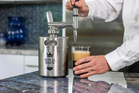 Royal Brew Nitro Cold Brew Coffee Maker Keg (64 Oz)
