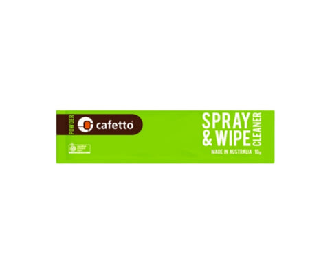 Cafetto Spray & Wipe Sachets