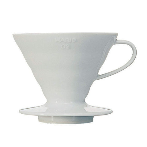 V60 Coffee Dripper 02 Ceramic / White