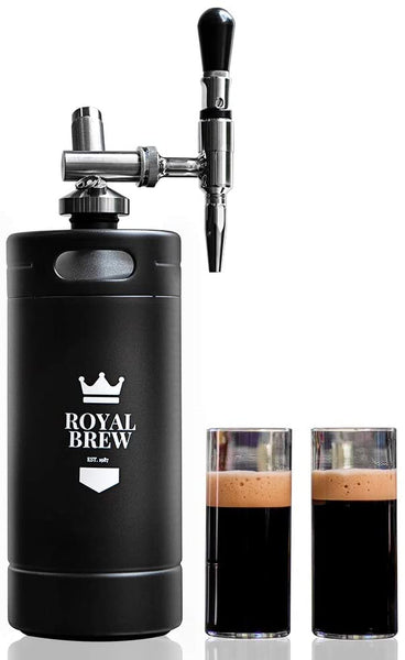 Royal Brew Nitro Cold Brew Coffee Maker Keg (128 Oz)