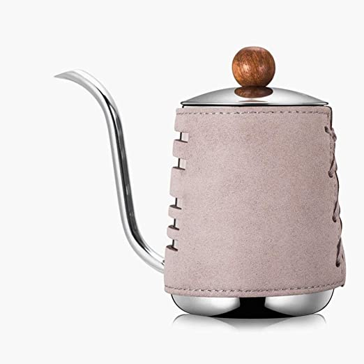 Kettle With Leather Wrapped
