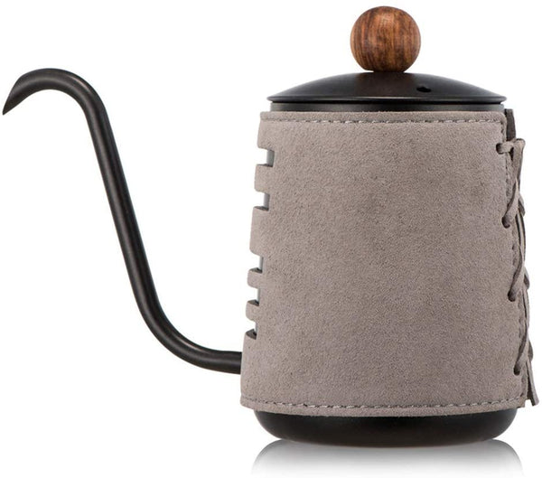 Kettle With Leather Wrapped