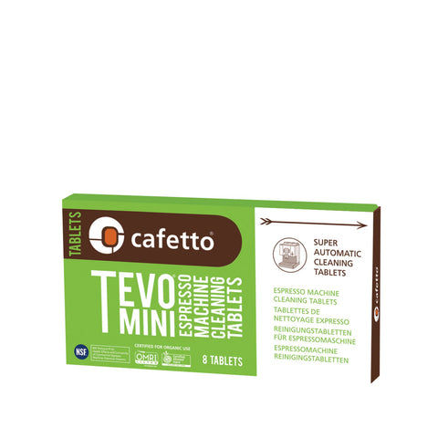 Cafetto Tevo Mini Blister Pack 8 Tablets - Kalerm Suitable