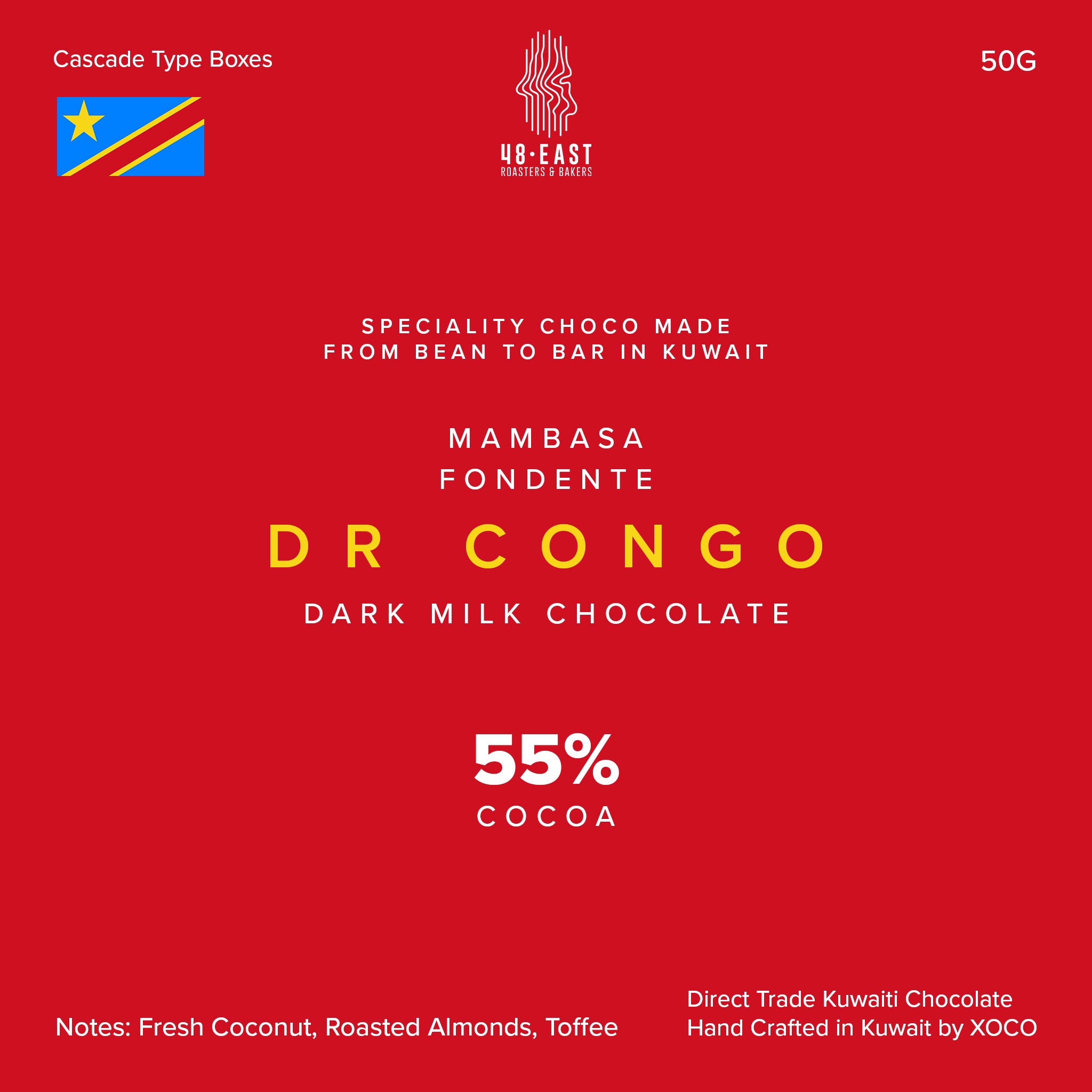 Chocolate | DR Congo ( %55 Dark Milk)