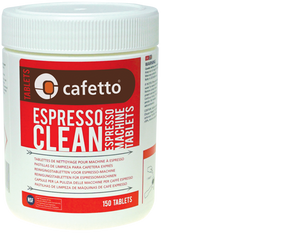 Cafetto Espresso Clean Tablets (150 Tablet Jar)