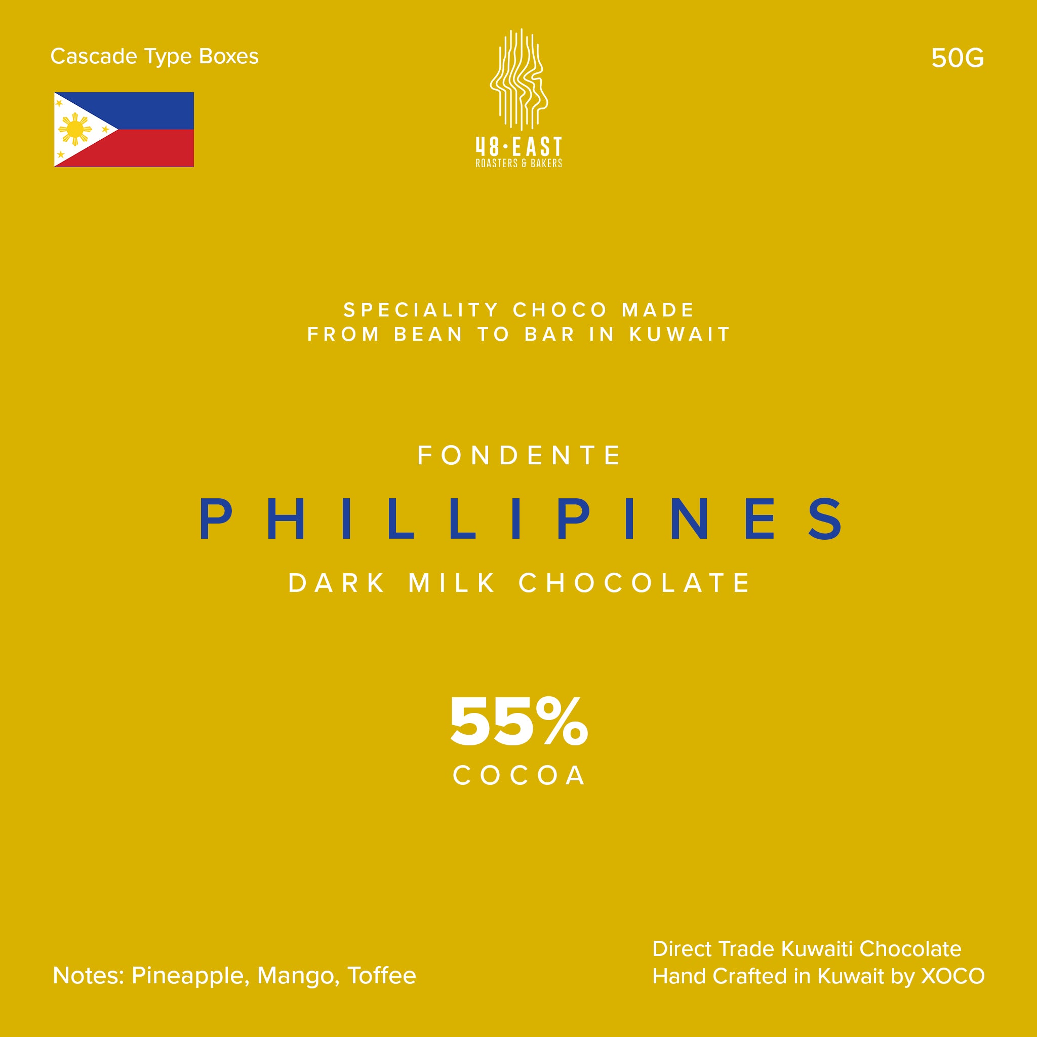 Chocolate | Philippines ( 55% Dark Milk)