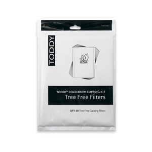 Toddy Cold Brew Cupping Kit Tree Free Filters - Pack of 50
